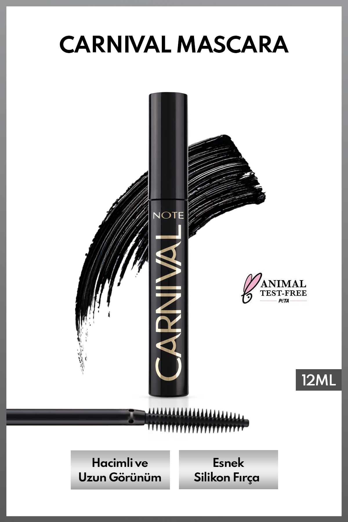 Note Cosmetics Carnival Yoğun Hacim ve Uzatma Etkili Maskara - Fiyatı, Yorumları