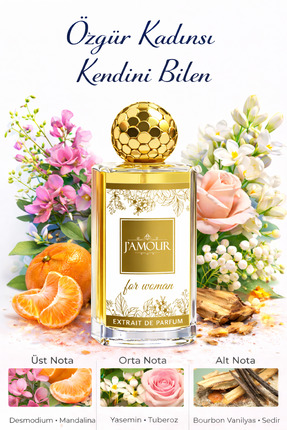 J'AMOUR EAU DE PARFUME W308 G.Arm. MayWay 50 ml Kadın Parfümü Beyaz Çiçeksi, ...