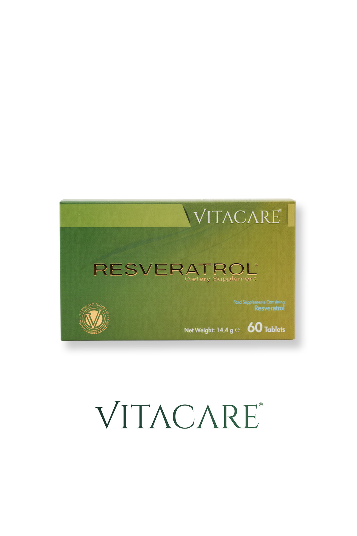 Vitacare Resveratrol – 60 Tablet | Antioksidan Desteği & Hücre Koruma