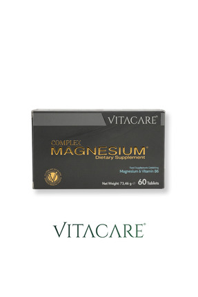 Vitacare Magnezyum Complex Vitamin B6 60 TABLET | Beslenme Takviyesi