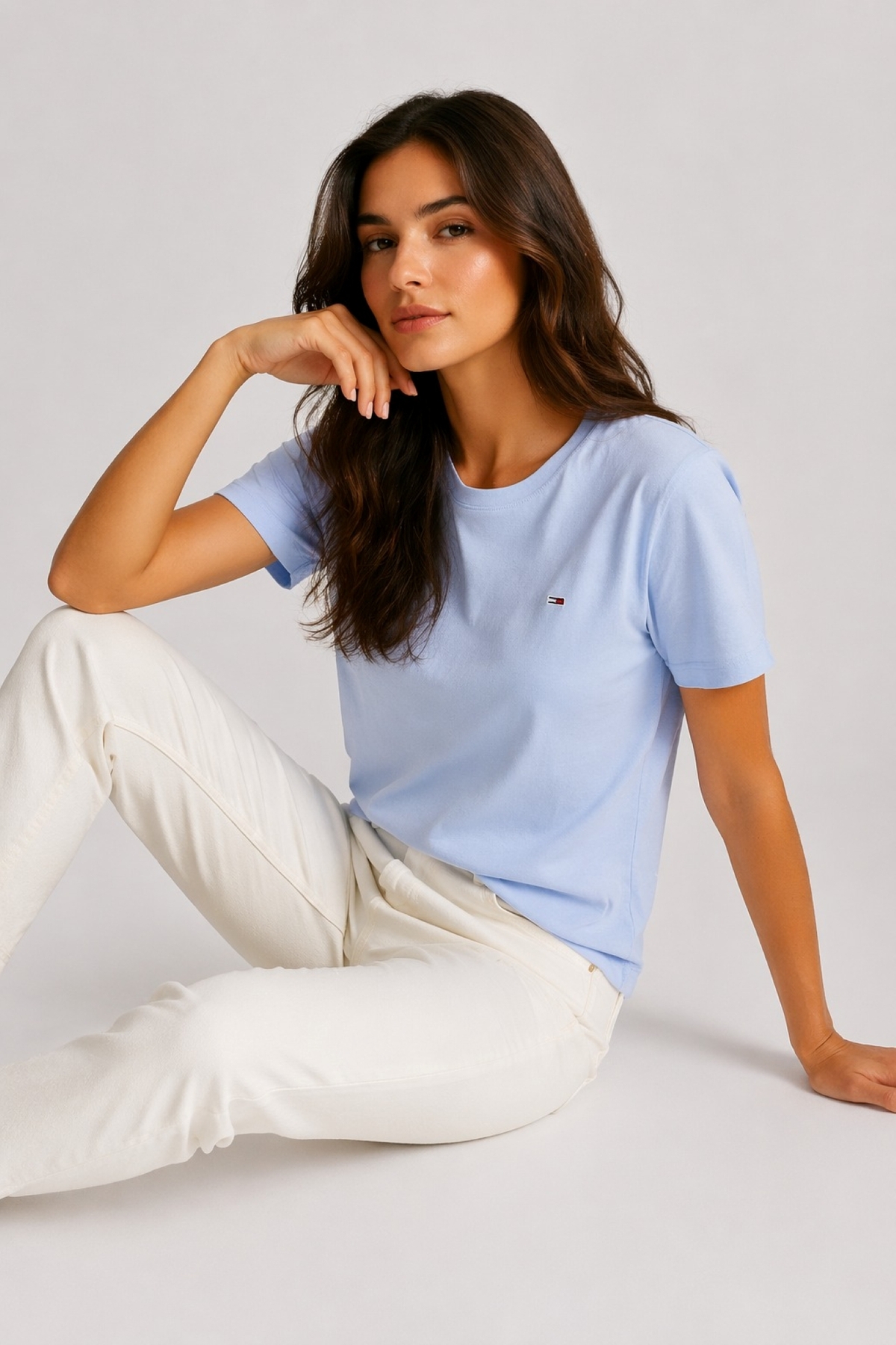 Tommy Hilfiger Tjw Soft Cotton Flag Logo T-Shirt