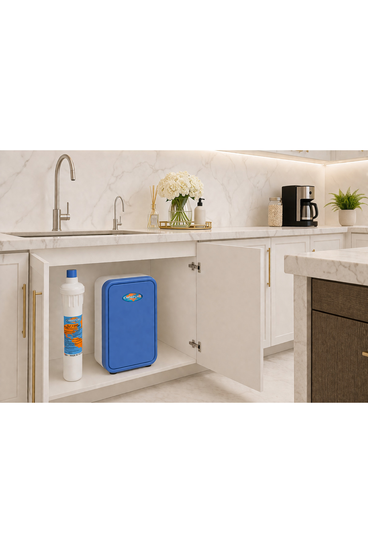 Omnipure Life 300 Tanksız Direk Akış Ters Ozmoz Su Arıtma Cihazı