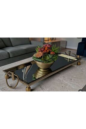 zepce design Dikdörtgen Jardinyer Eskitme tepsi dekor ev aksesuarı aynalı dekor