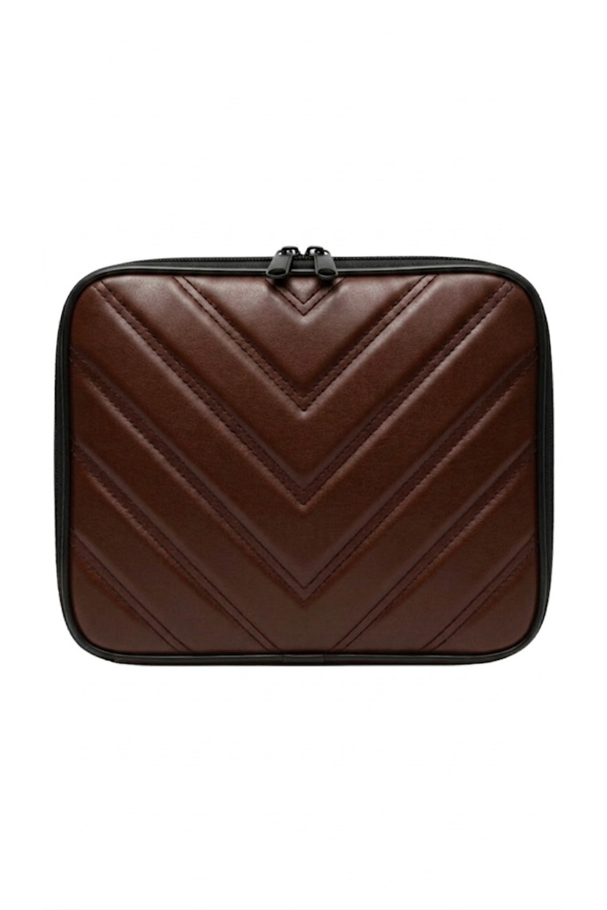 NS 9-11 Inch Waterproof Laptop Tablet Case Shockproof Zipper Bag (26x21x2 cm) -Coffee