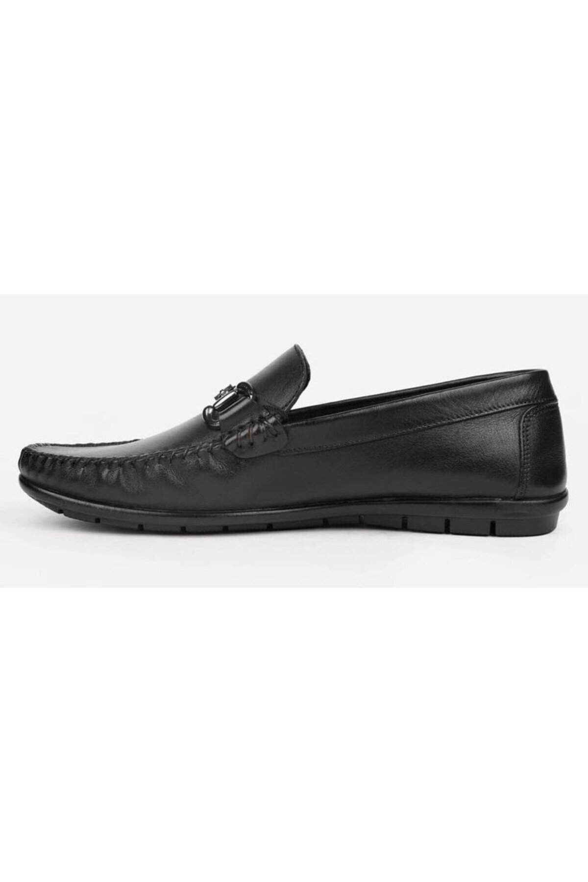 Pierre Cardin 90146 Siyah Erkek Loafer Günlük Deri Ayakkabı görsel 2