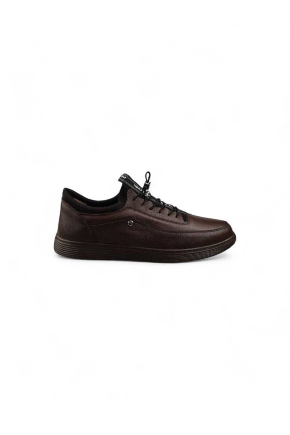 کفش چرم مردانه سایز بزرگ قهوه‌ای 45-47، کد 382003 پیر کاردین کفش کژوال Pierre Cardin