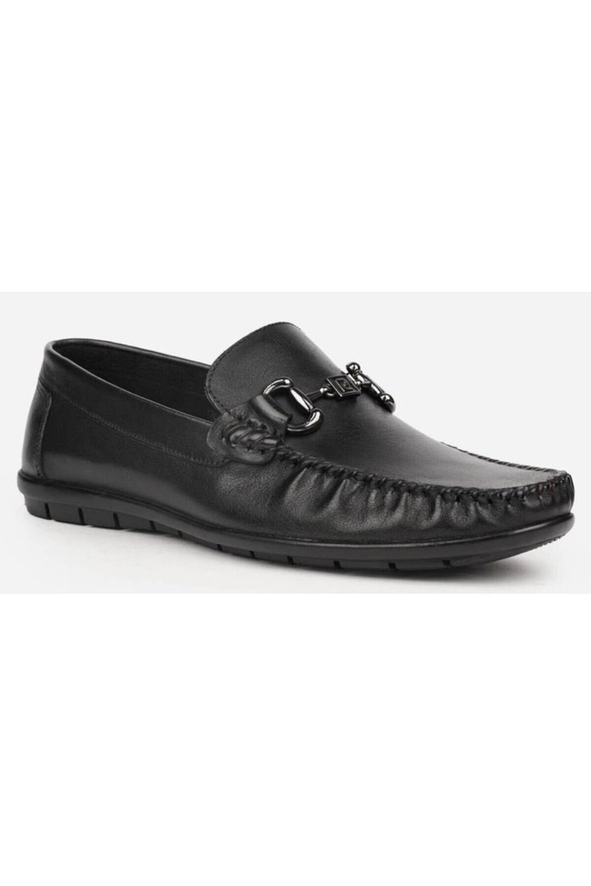 Pierre Cardin 90146 Siyah Erkek Loafer Günlük Deri Ayakkabı görsel 3