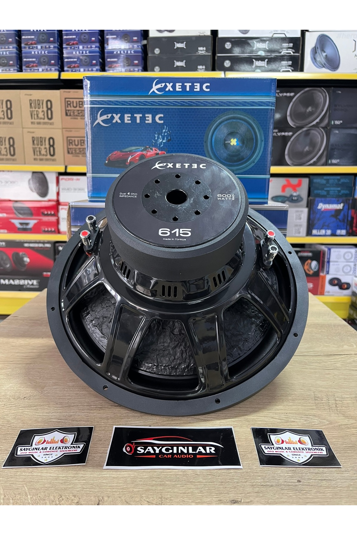 XETEC BHX-615 600 RMS SUBWOOFER SAYGINLAR ELEKTRONİK - Fiyatı