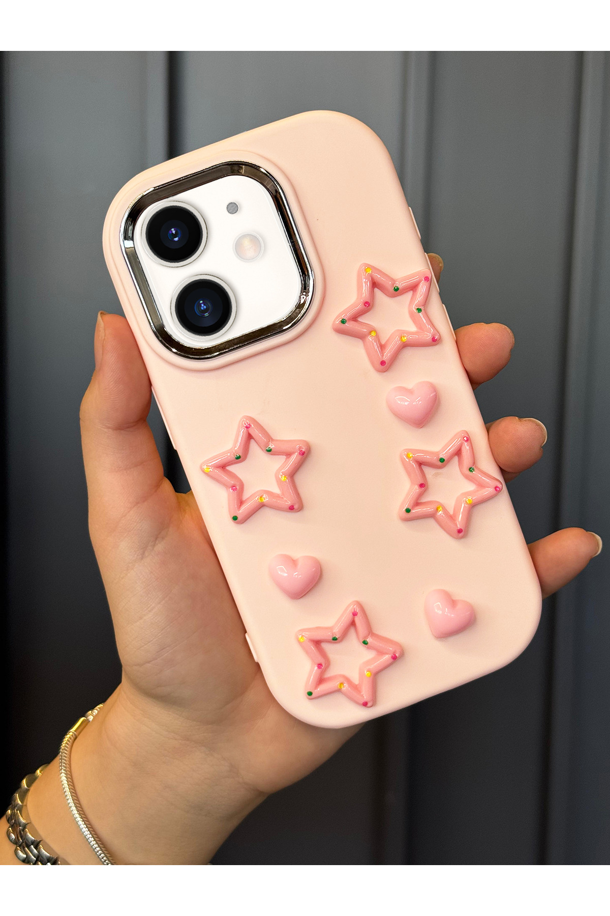 3D Stars Character Shockproof Luxury Case with Shock Absorbing Structure for iPhone 11