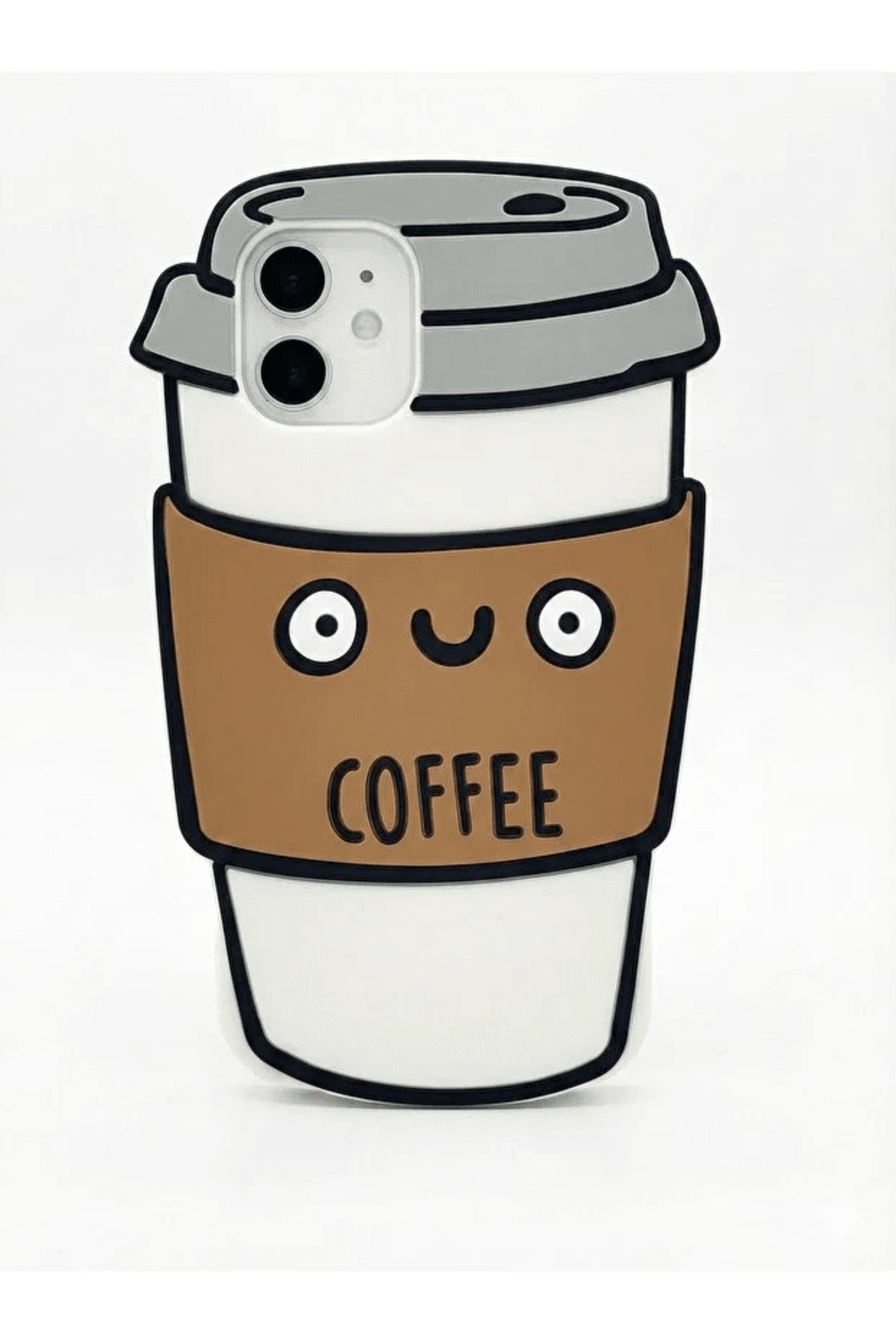 premium Shockproof Coffee Phone Case with iPhone 12 & 12 Pro Compatible Coffee Pattern