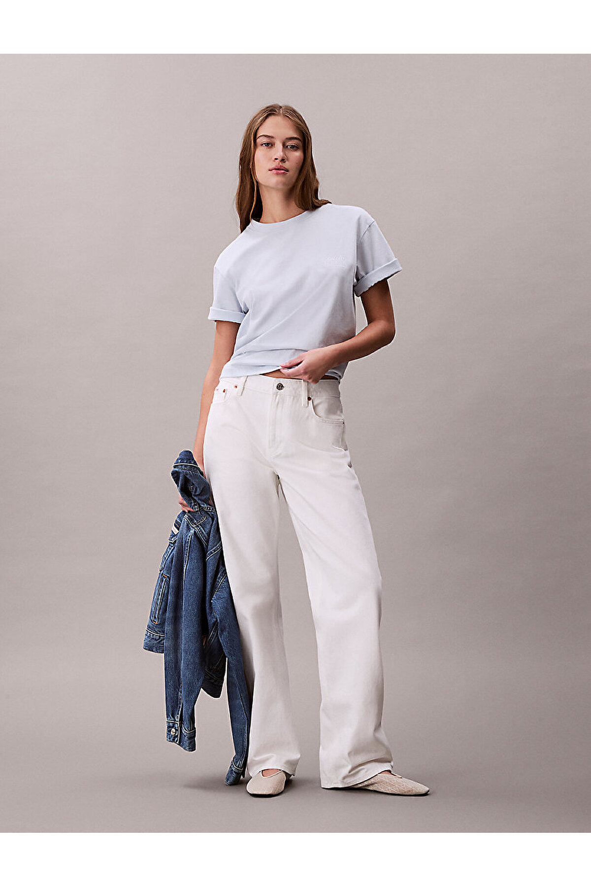 تیشرتزنانهCalvin Kleinخاکستری