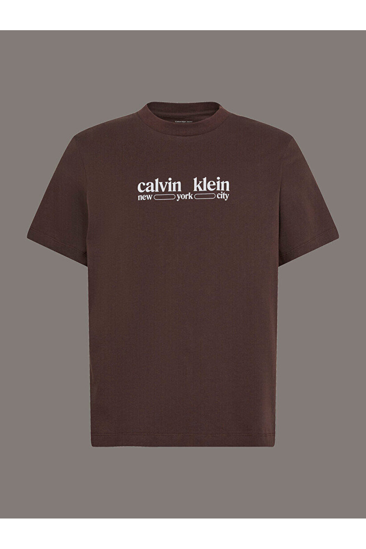 تیشرتزنانهCalvin Kleinقهوه ای