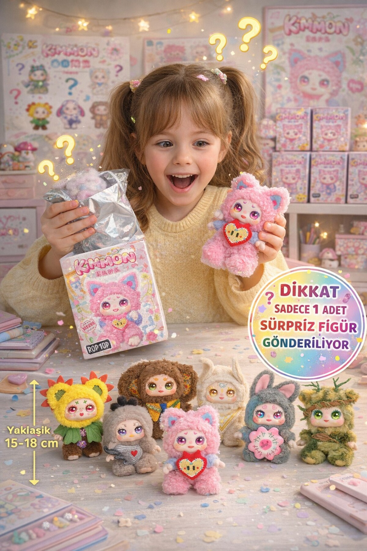 TOYFEST KIMMON Spring New Growth Blind Box Peluş Figür Koleksiyon