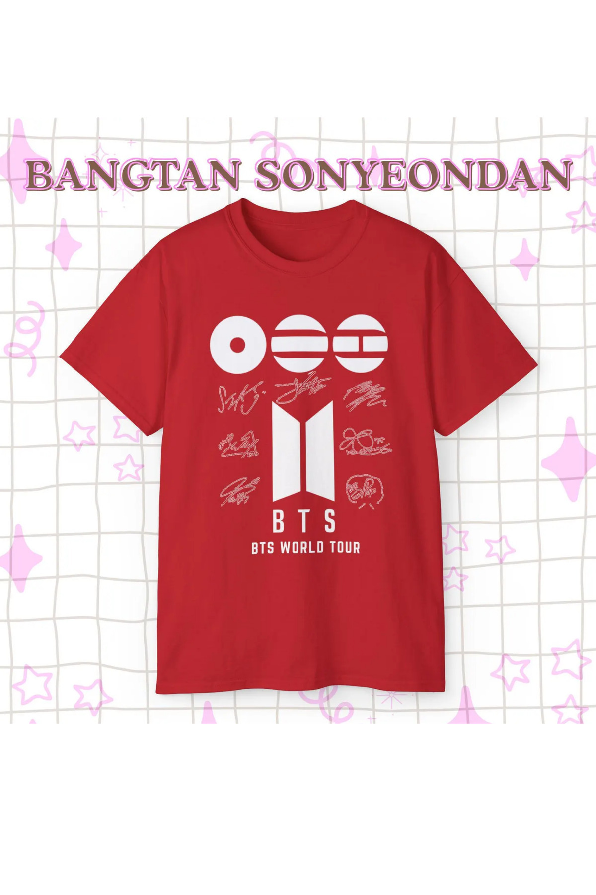 barsdepo Bts World Tour 2026 Arirang - Bias Signature Print