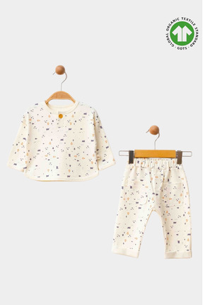 Solemini Tiny Shapes Premium Organik Pamuk Bebek Takımı