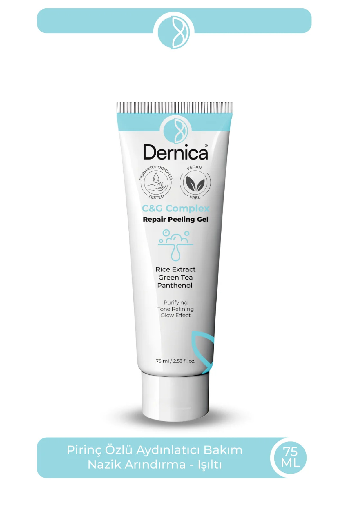 C&G Complex Brightening Peeling Gel | Pirinç Özlü Aydınlatıcı & Nazik Arındırıcı Peeling — D100