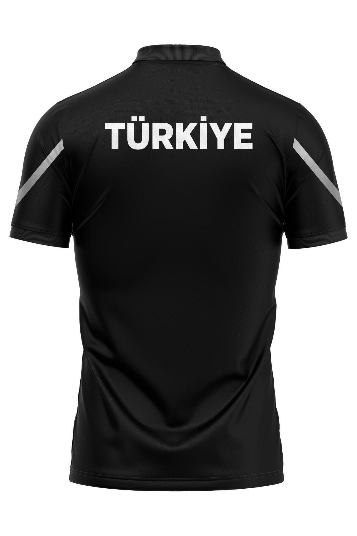 Diadora Alto 25 Milli Takım Kamp Tişört Siyah görsel 2