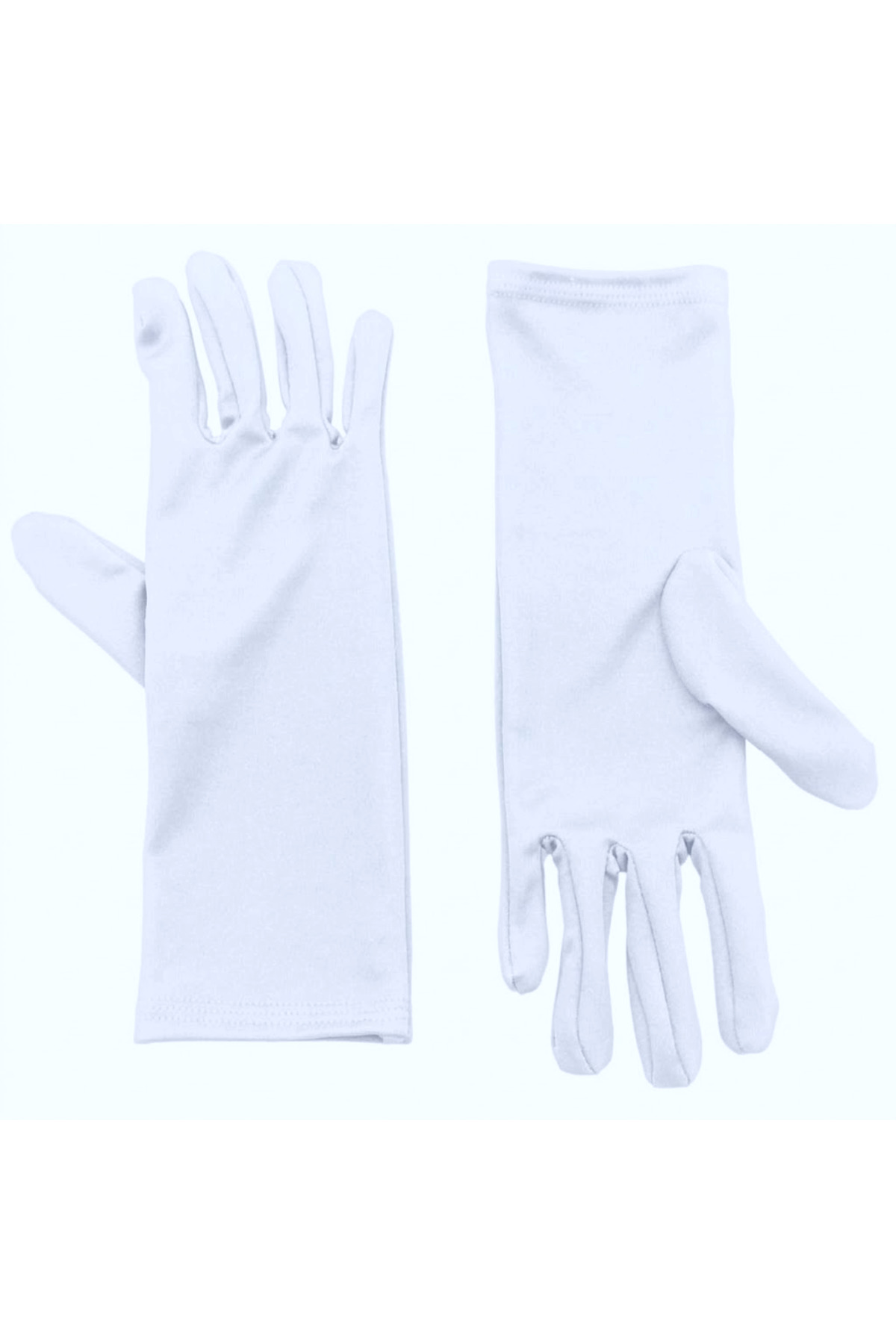 AXE SPORTSWEAR Beyaz Uzun Çarşaf Tesettür Gösteri Merasim Tören Eldiveni Gloves görsel 2