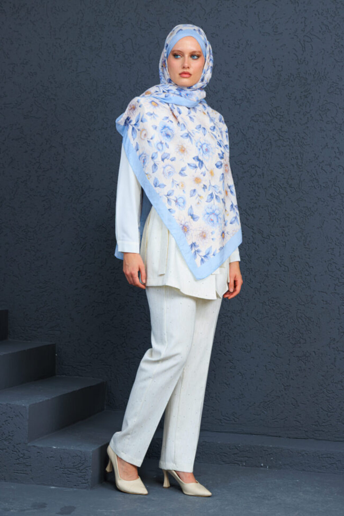 Oxygen Scarfs İbiza Bambu Şal Serisi- 469-004- V-5 görsel 4