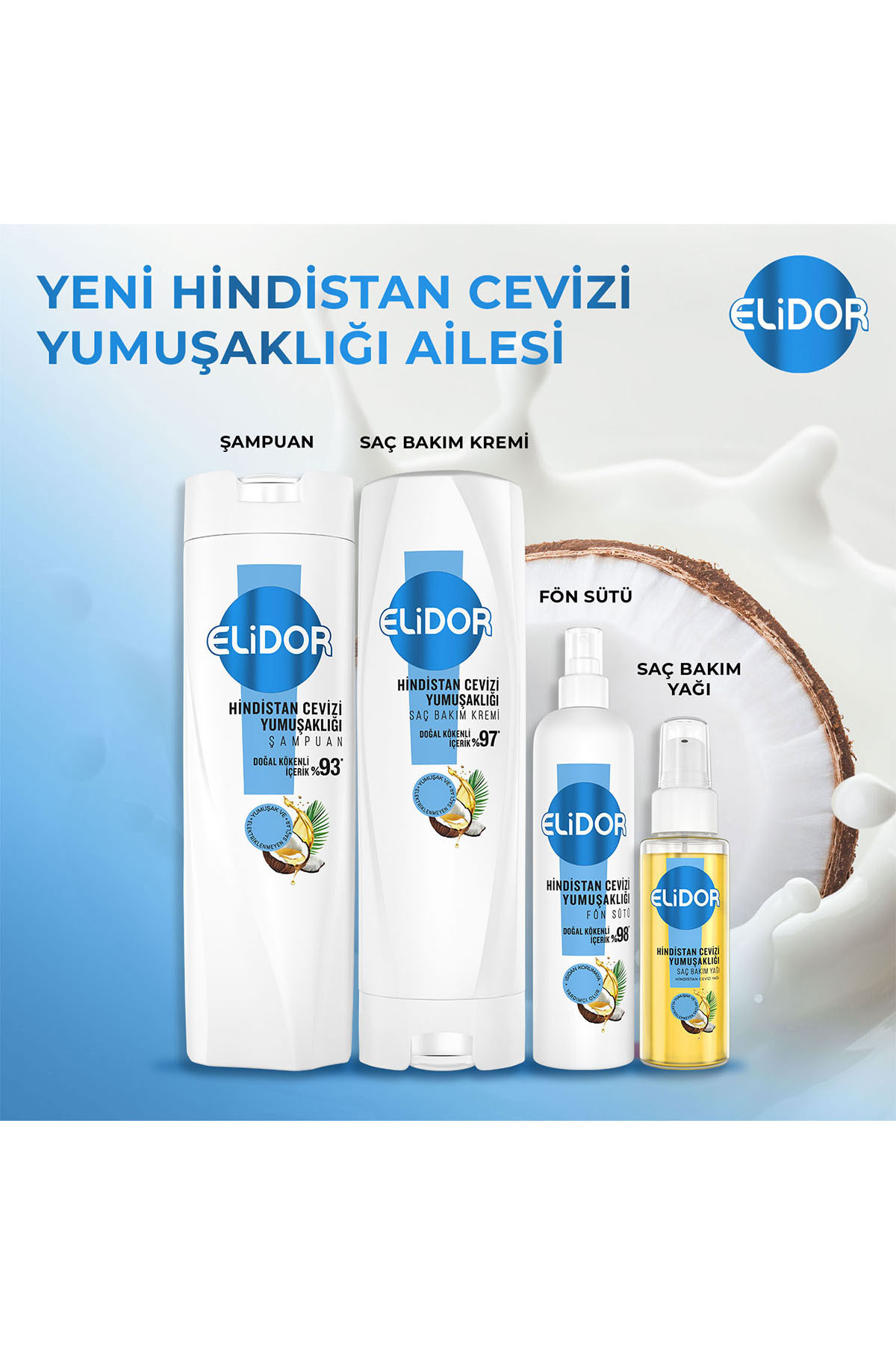 Saç Bakım Yağı Hindistan Cevizi Yumuşaklığı 80 ml — SET.UNİ.11053 — تصویر 7 از 8