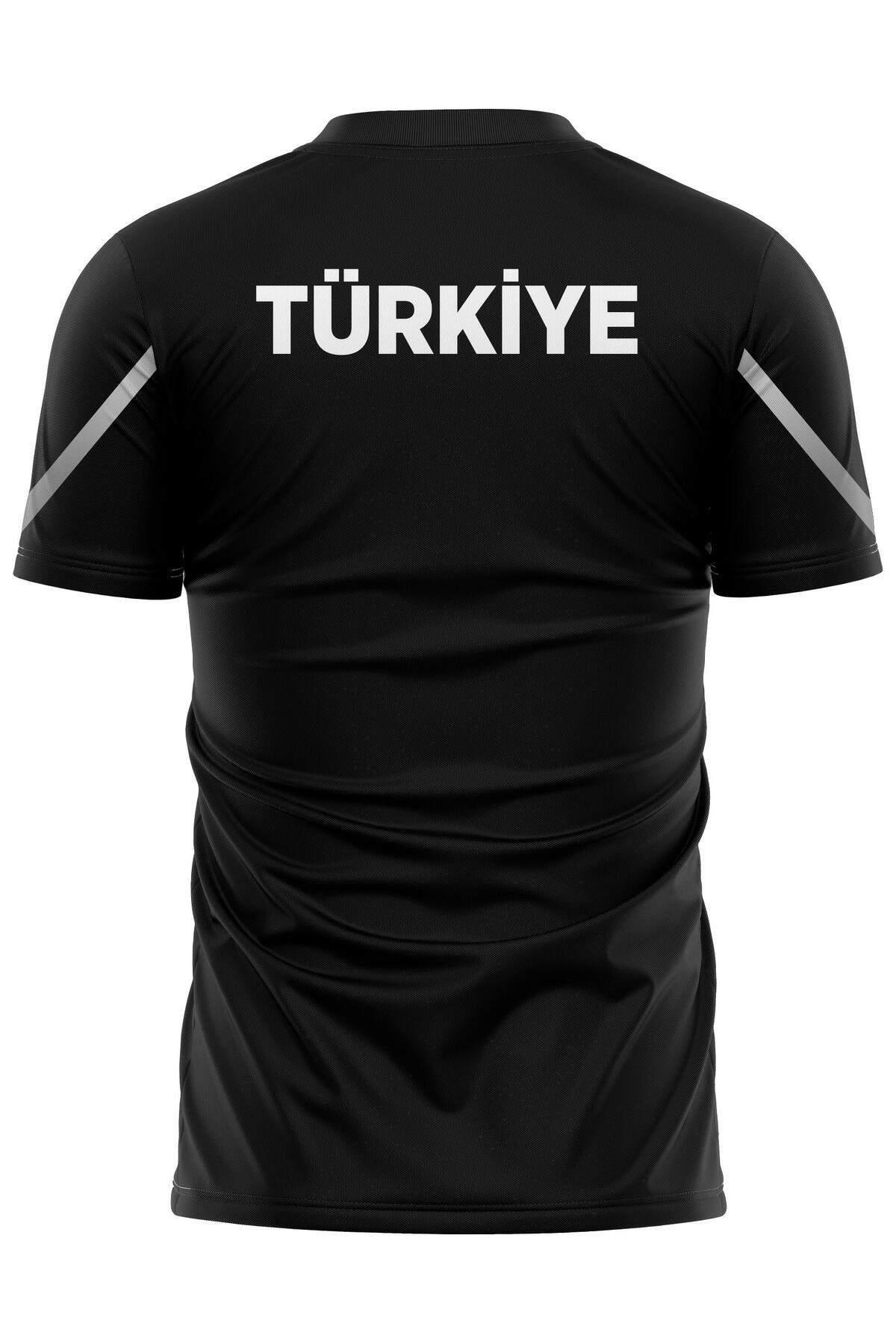 Diadora Alto 25 Milli Takım Antrenman Tişört Siyah görsel 2