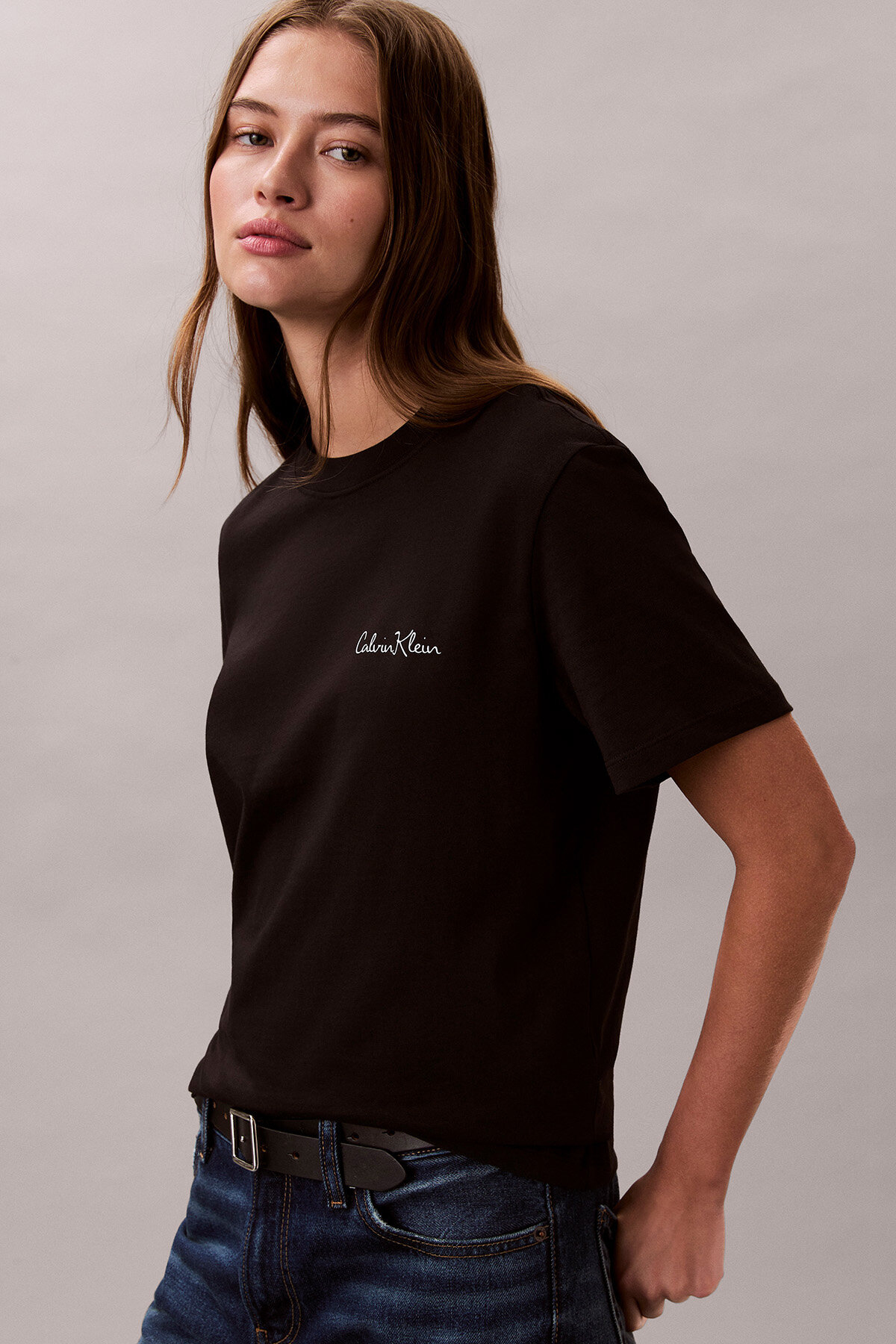 Calvin Klein Jeans Kadın Tişört LV047E809G görsel 2