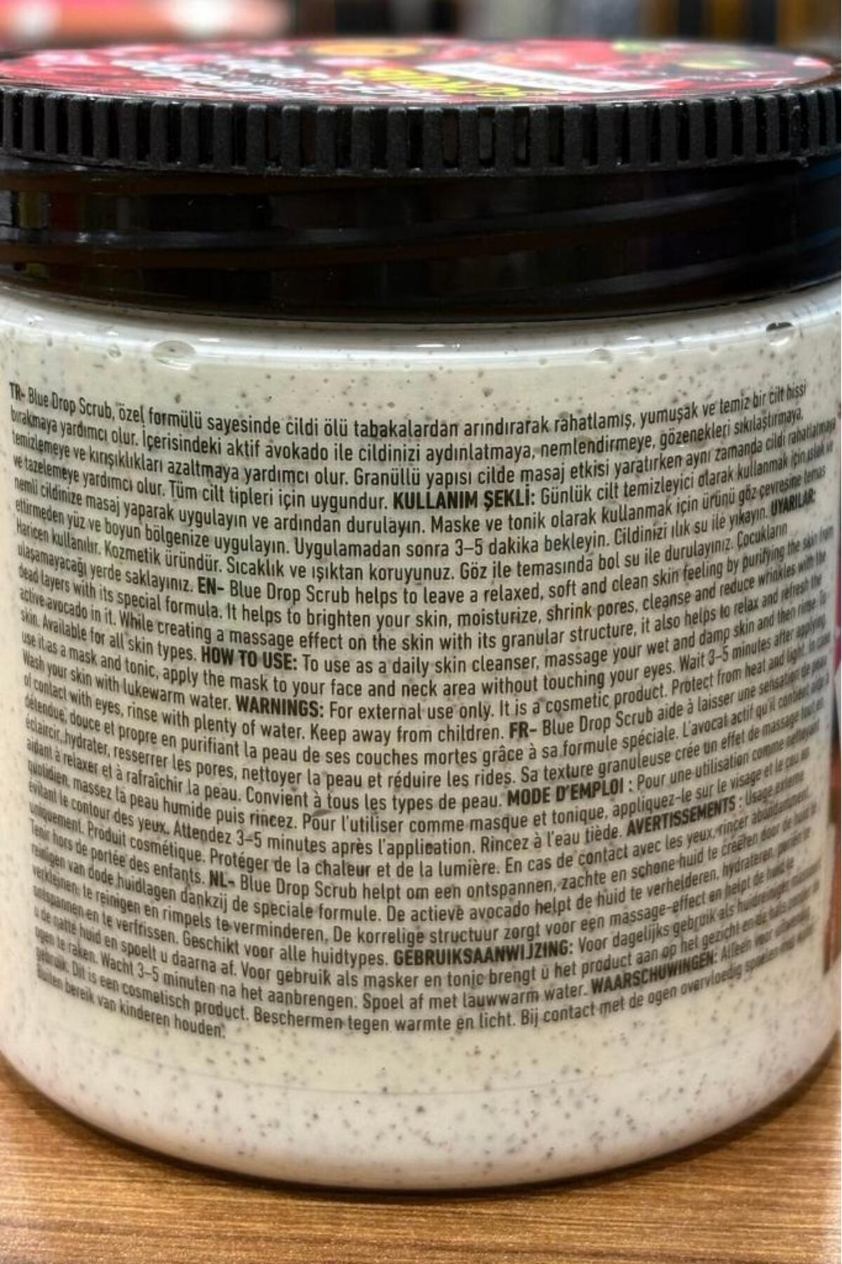 Blue Drop Yüz Bakım Peeling Scrub Nar 500 Ml — OSTWINT-29 — تصویر 2 از 2