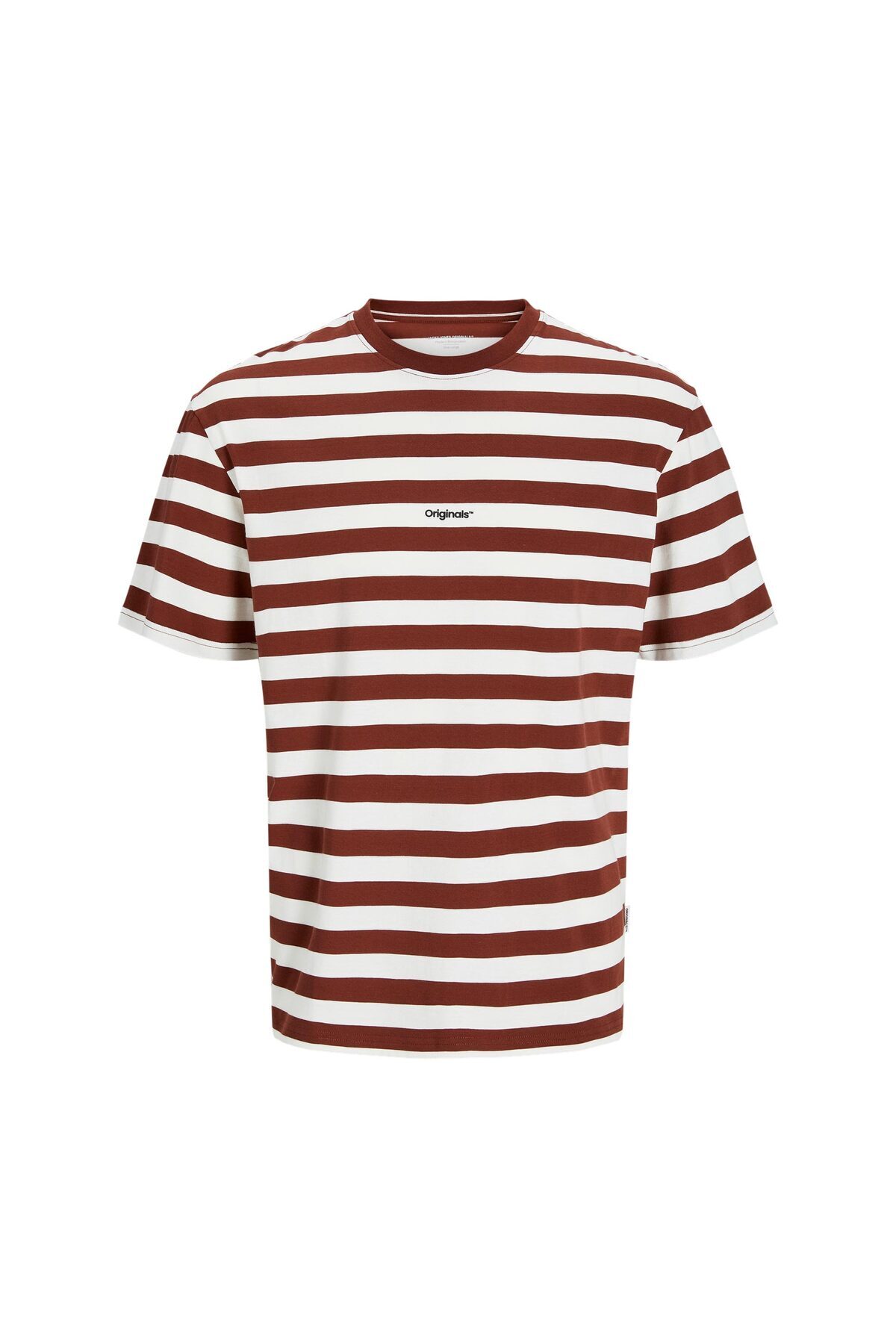 تی‌شرت مردانه یقه گرد راه راه نیوتن مدل JORVESTERBRO جک اند جونز تی شرت Jack & Jones