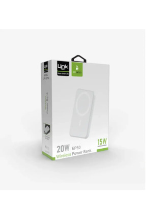 Linktech EP50 Strong ECO Friendly 5000 mAh 15W Wireless Powerbank
