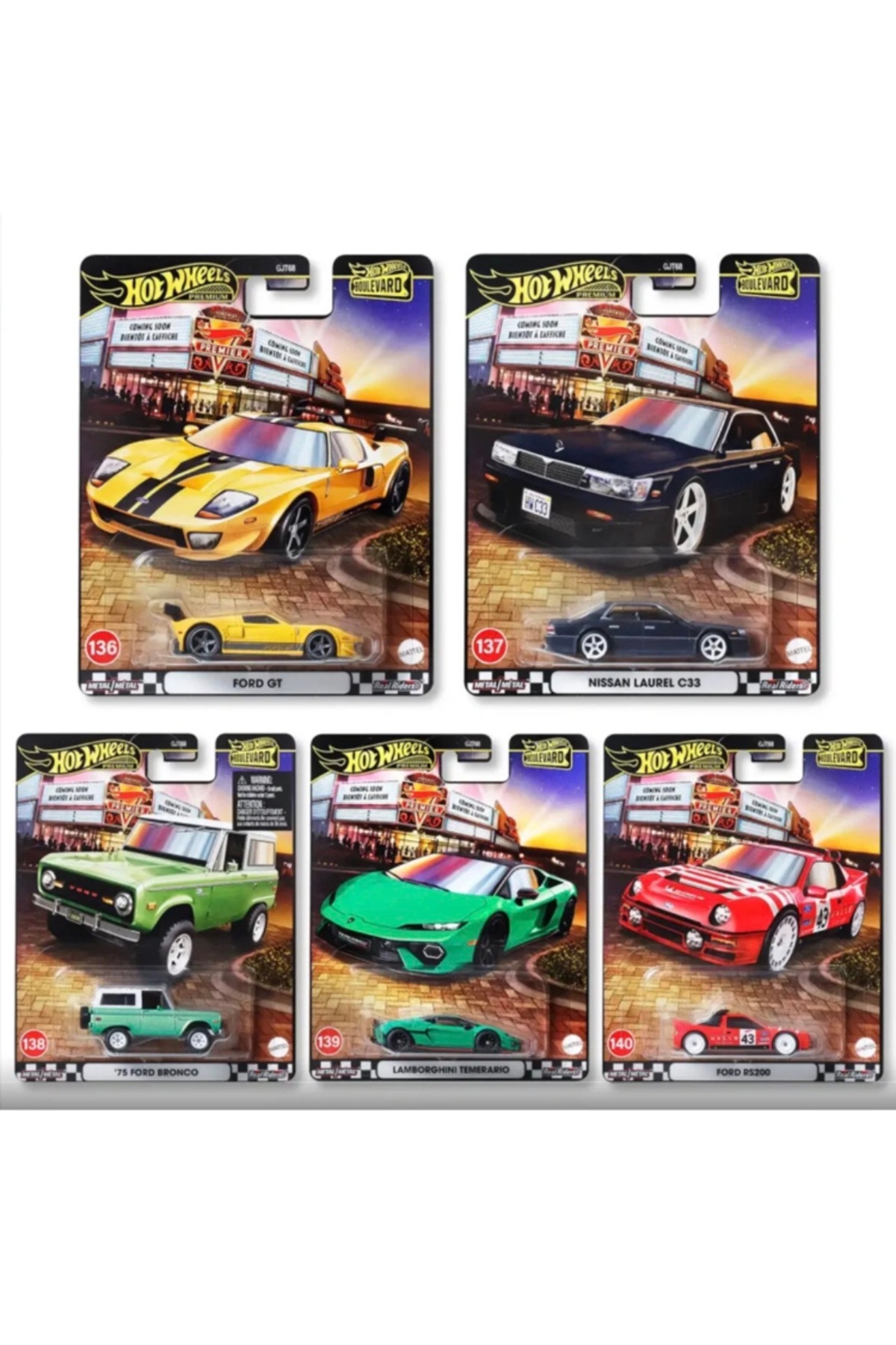 HOT WHEELS Premium 1/64 Boulevard 2025 5li - Fiyatı, Yorumları
