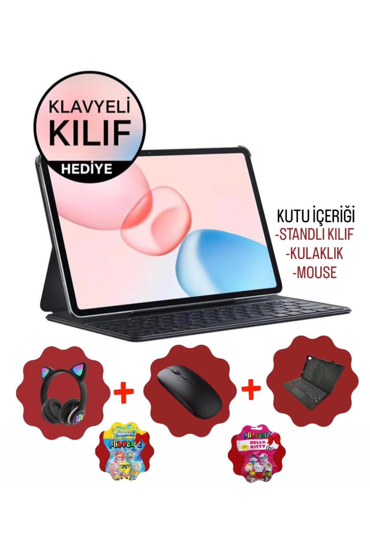 HONOR Pad 10 2.63Ghz 8 GB 256 GB 12.1 inç Android Tablet+Kulaklık+klavyeli kılıf+mouse+adaptör