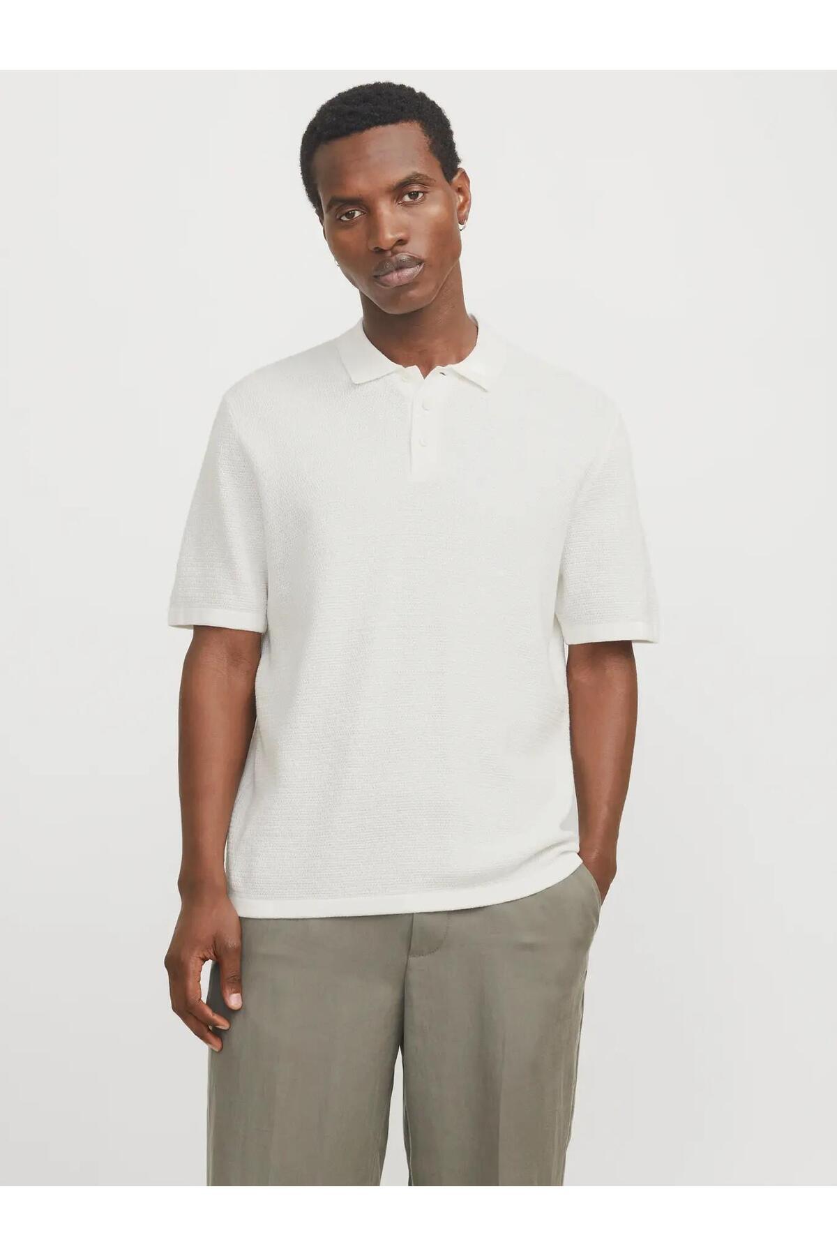 تی شرت مردانه جک جونز مدل پولو یقه گرد کد ۱۲۲۶۸۲۸۱ جک اند جونز پولوشرت Jack & Jones