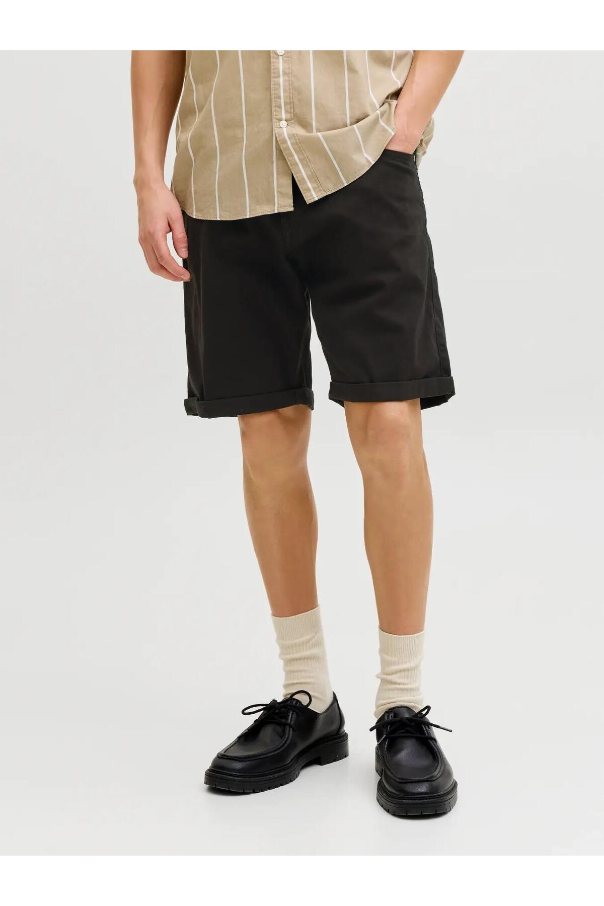 شلوارک مردانه جک جونز مدل Trick Dylan سایز معمولی کد 12288485 جک اند جونز شلوارک برمودا Jack & Jones