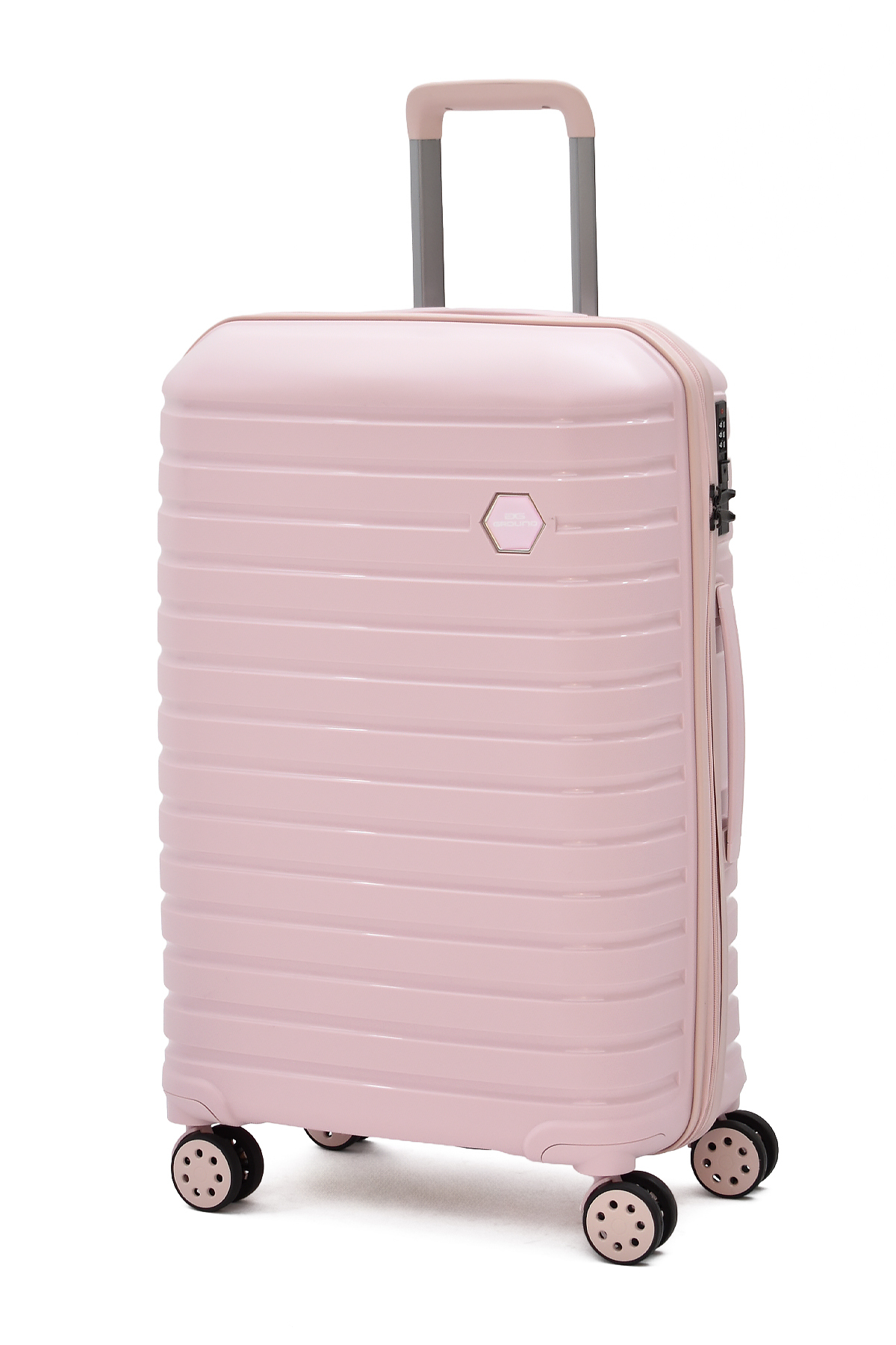 Ground Medium Suitcase Unbreakable PP Light Impact Resistant 360° Silent Wheel 010663