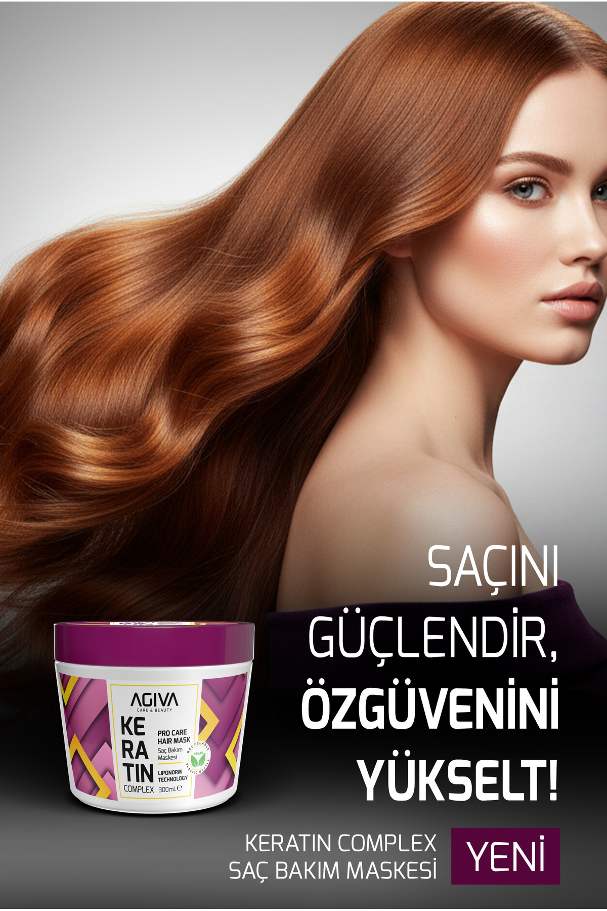 Keratin Complex Yıpranmış Saçlar İçin Yoğun Onarıcı Saç Bakım Maskesi 300 ml – Vegan — 001-MKJ-055 — تصویر 7 از 8