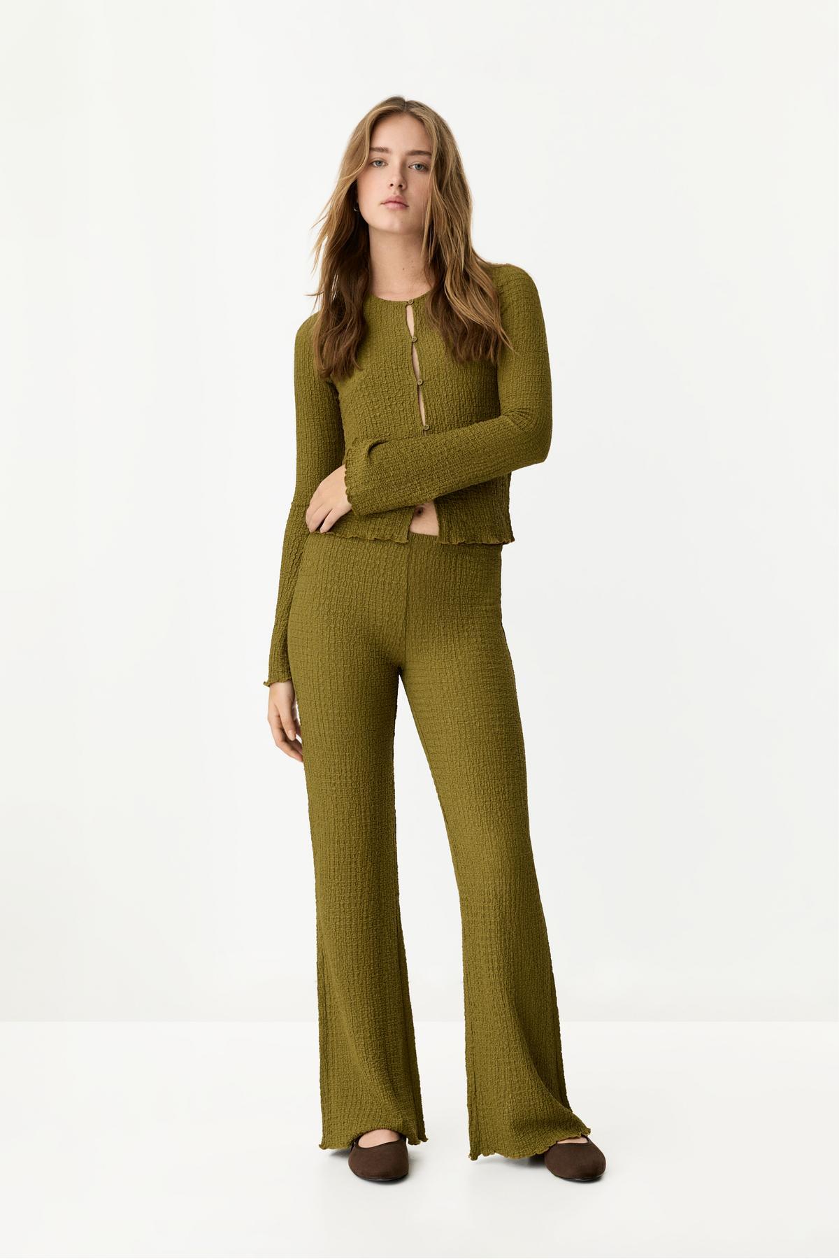 Crepe pants