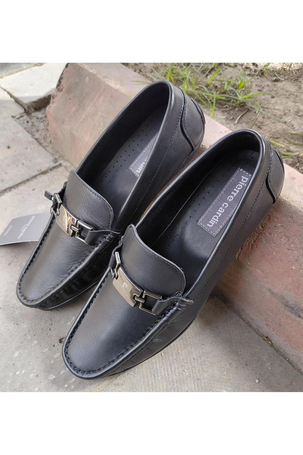 Pierre Cardin Pc-90228 Erkek Hakiki Deri Loafer Ayakkabı görsel 3