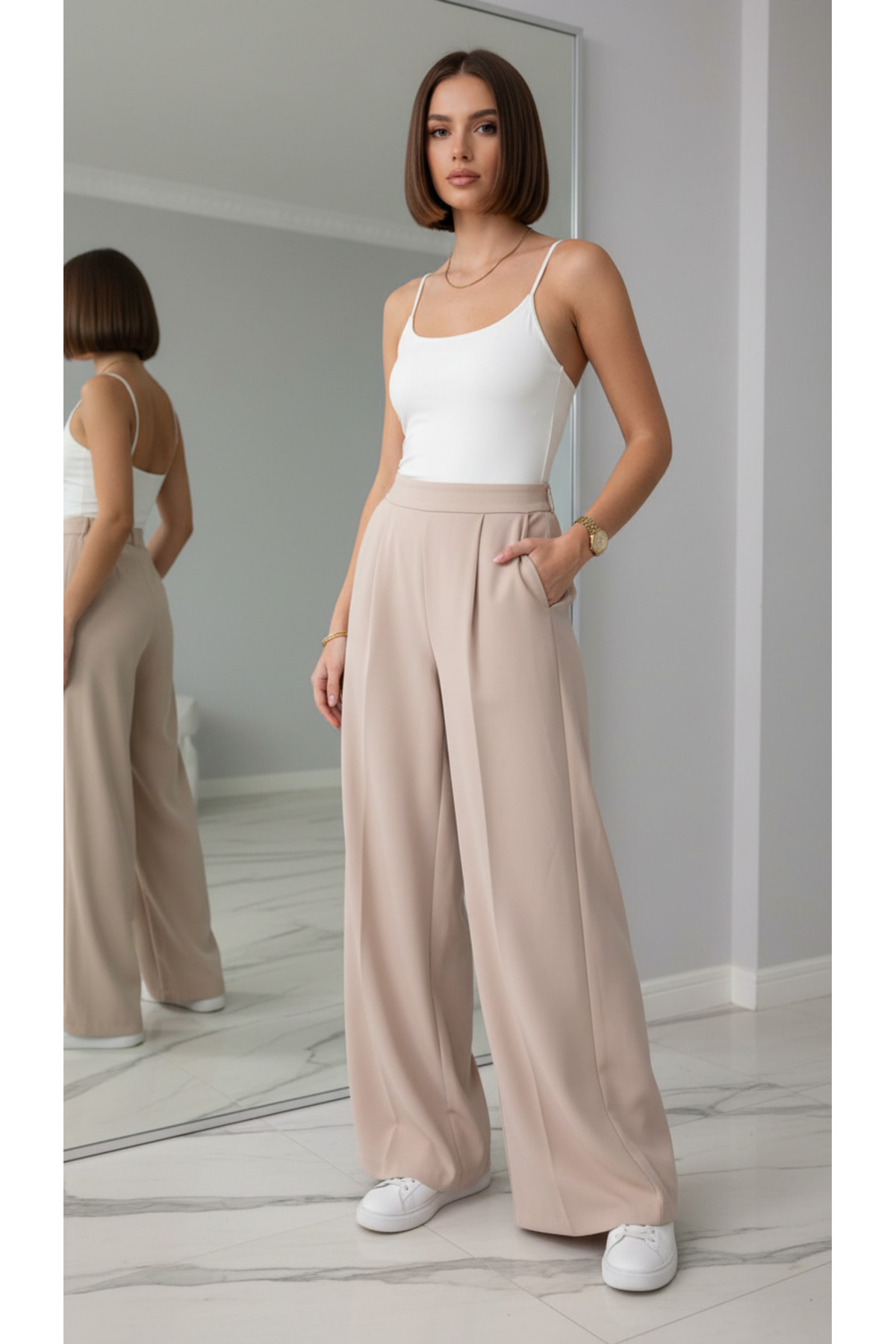 ArrTizz PANTS WITH ELASTIC WAIST