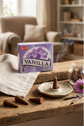 memyap Vanilya Kokulu Konik Tütsü – 10 Adet Aromatik Tütsü - Vanilya 10 Adet ...