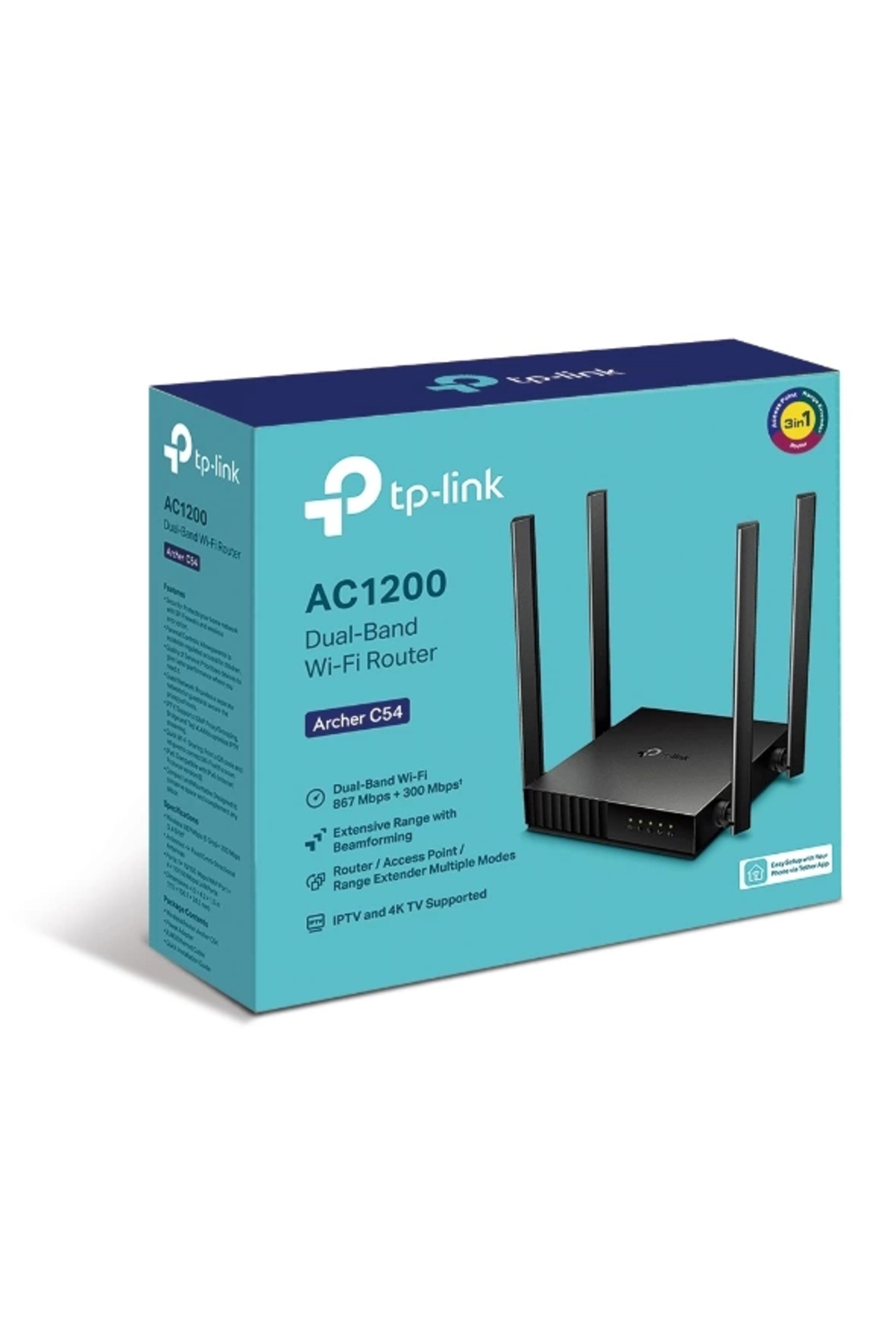 Tp-Link ARCHER C54 AC1200 DUAL BAND ROUTER - Fiyatı, Yorumları