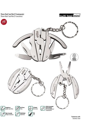 İzeltaş ELTA 75 mm MULTİ TOOL MİNİ ( 7 FONKSİYONLU )