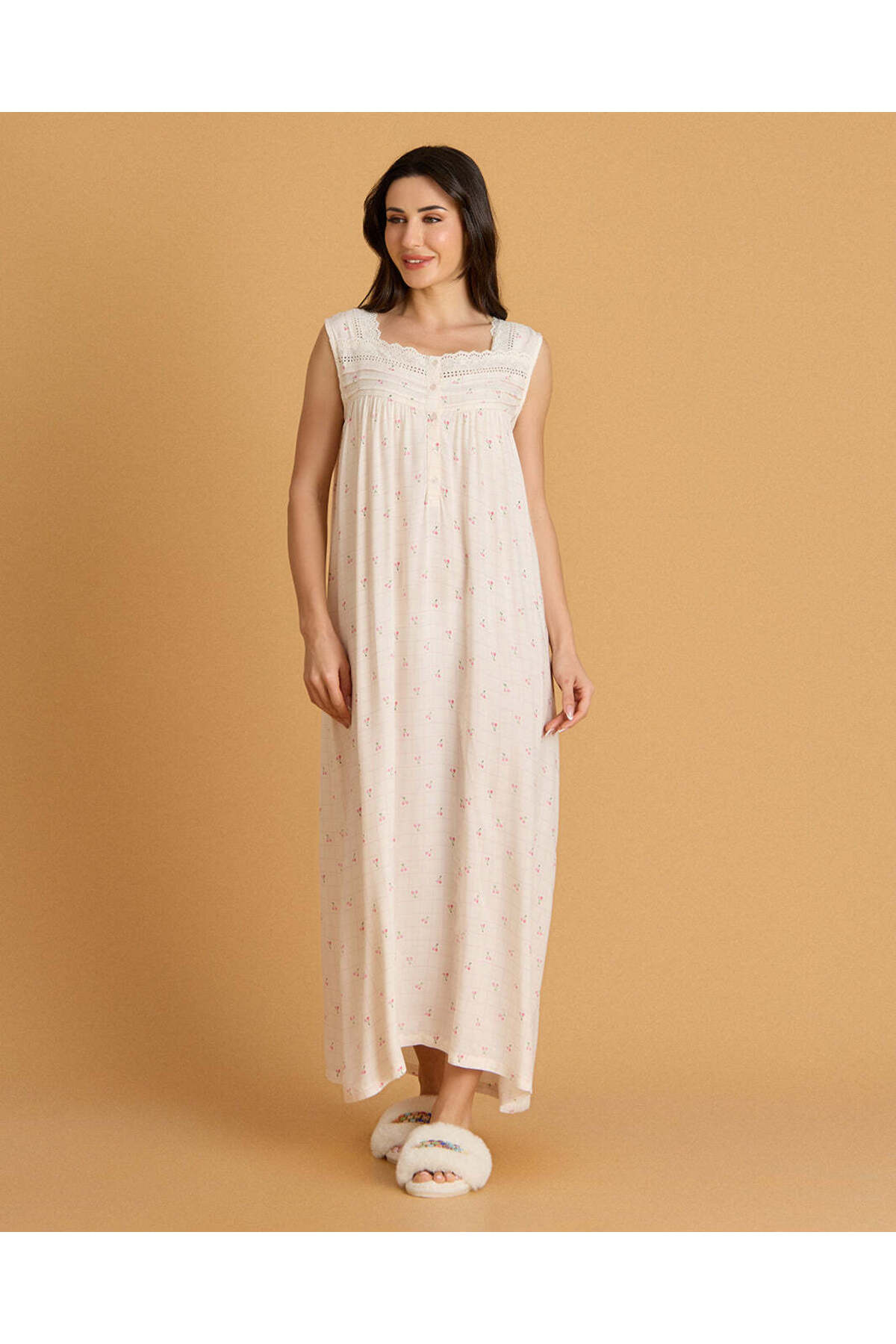 REDTAG Women Assorted Printed Nightgown