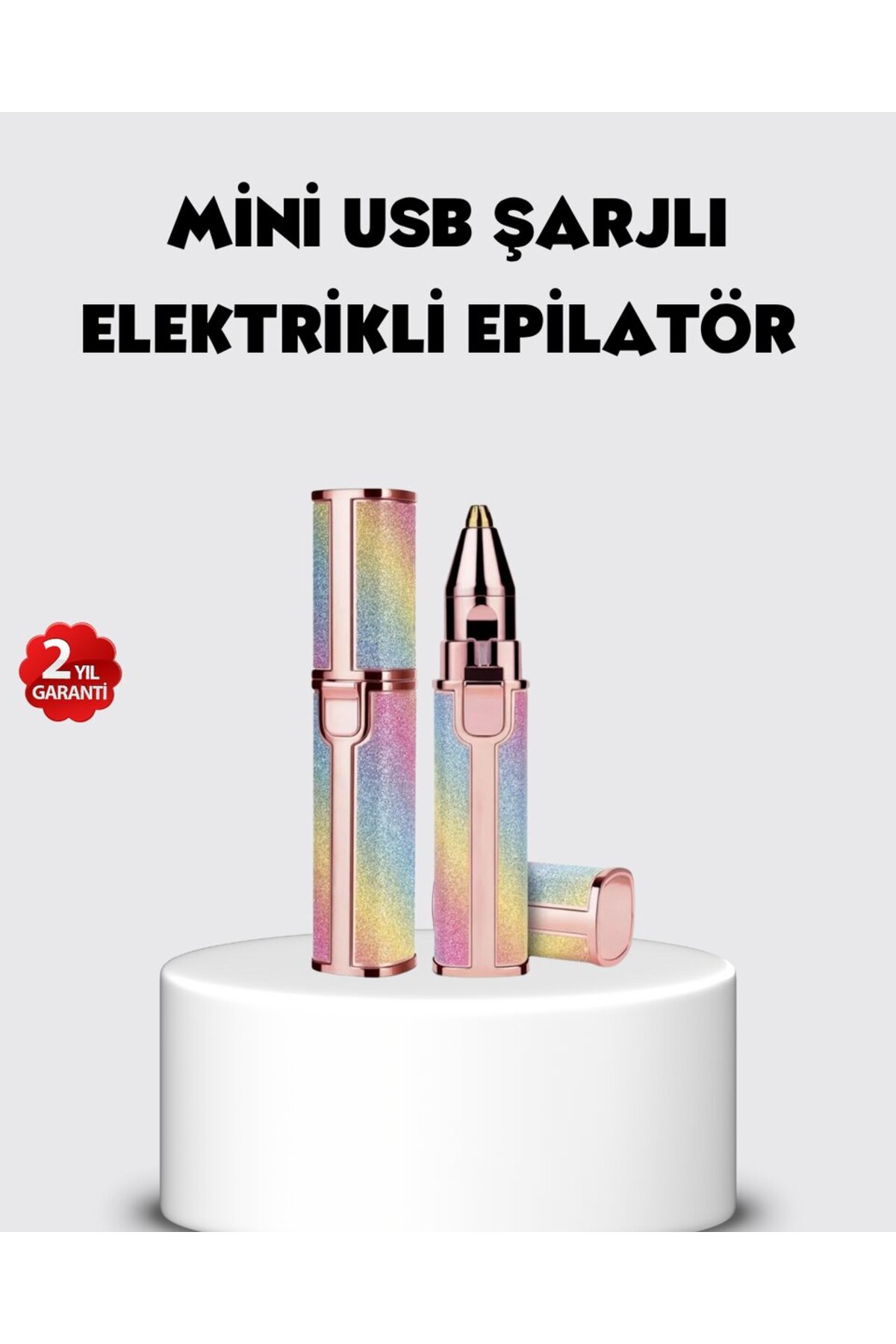Lumina Whisper USB Şarjlı Kaş ve Yüz Tüy Alma Cihazı – Taşınabilir ve Acısız Kullanım - LUM1NA4309-80 — LUM1NA4309-8033