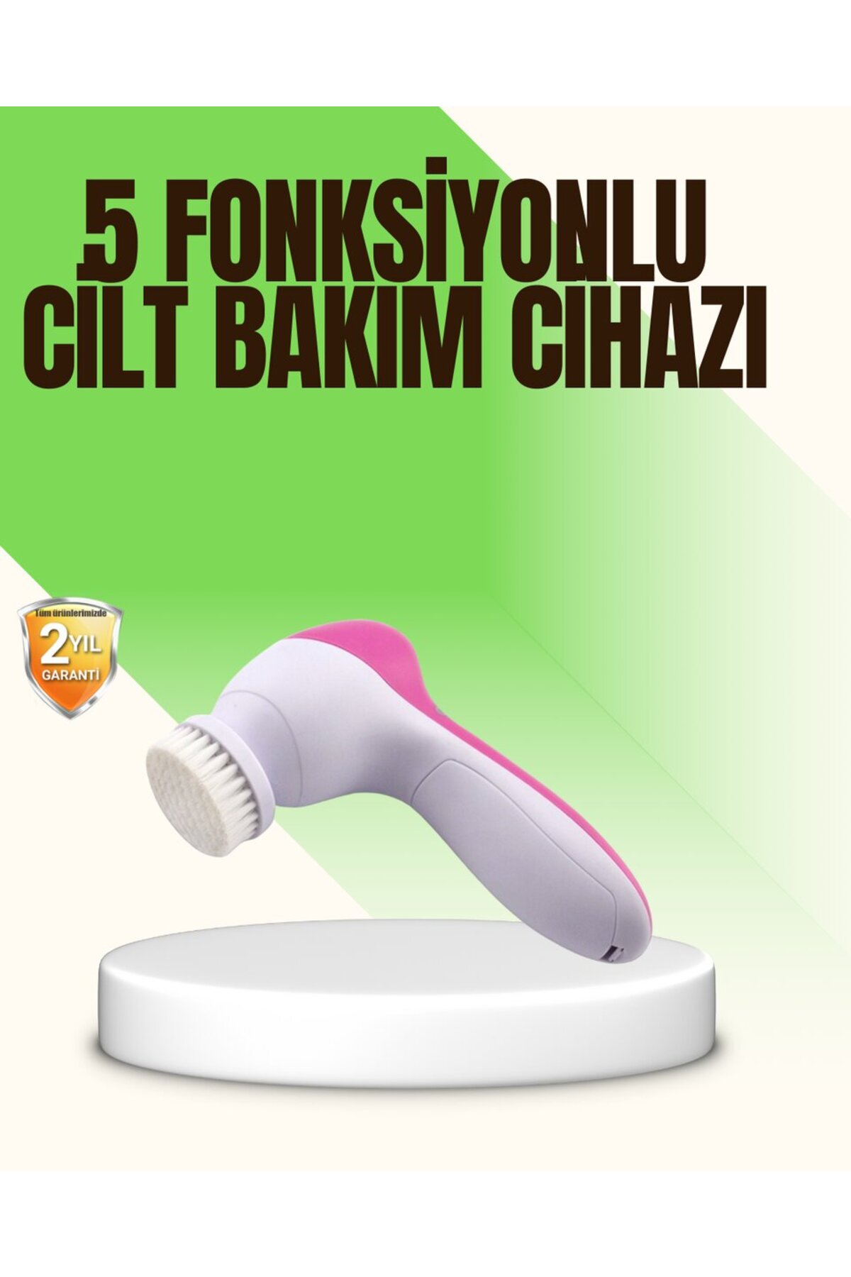 5 in 1 Elektrikli Yüz Temizleme ve Masaj Cihazı