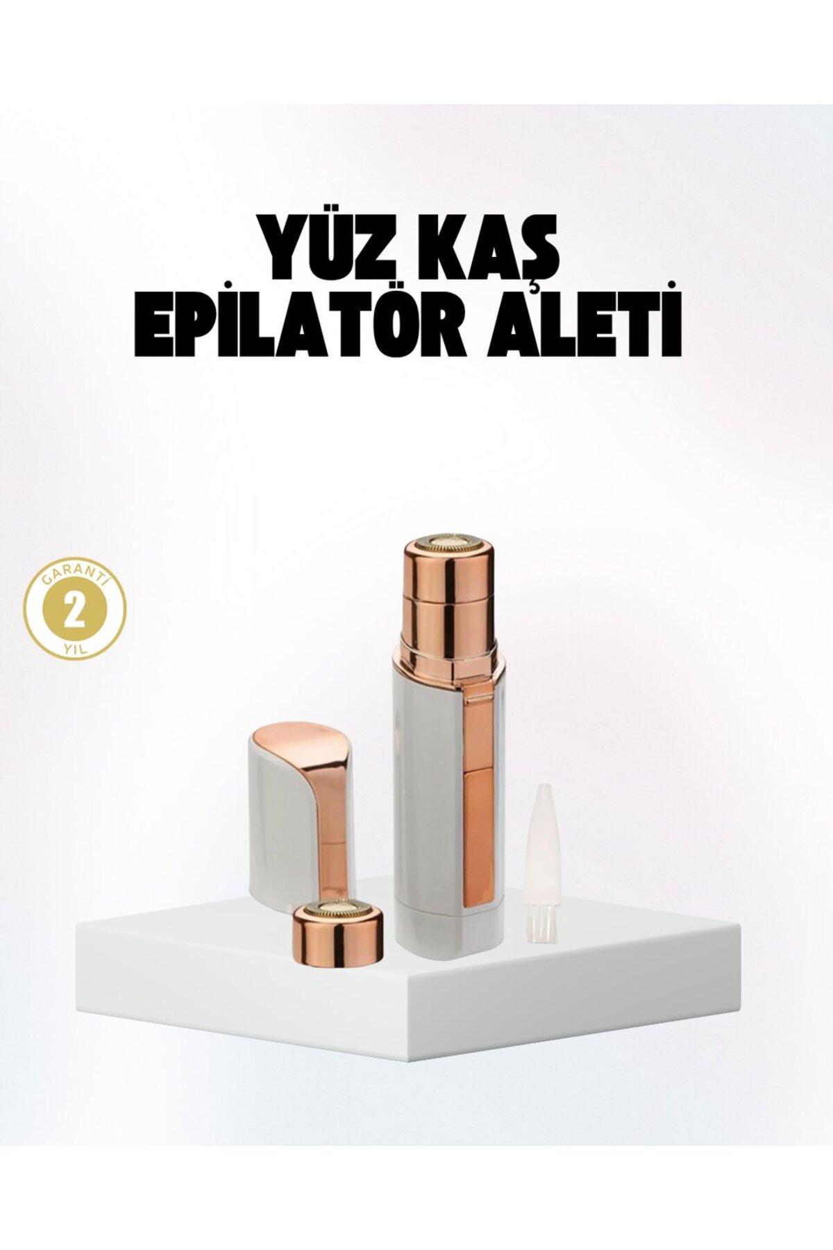 Wisipi_ Hassas Ciltler İçin Yüz Epilatörü – Kaş ve Bıyık - WISIPI5072-4791
