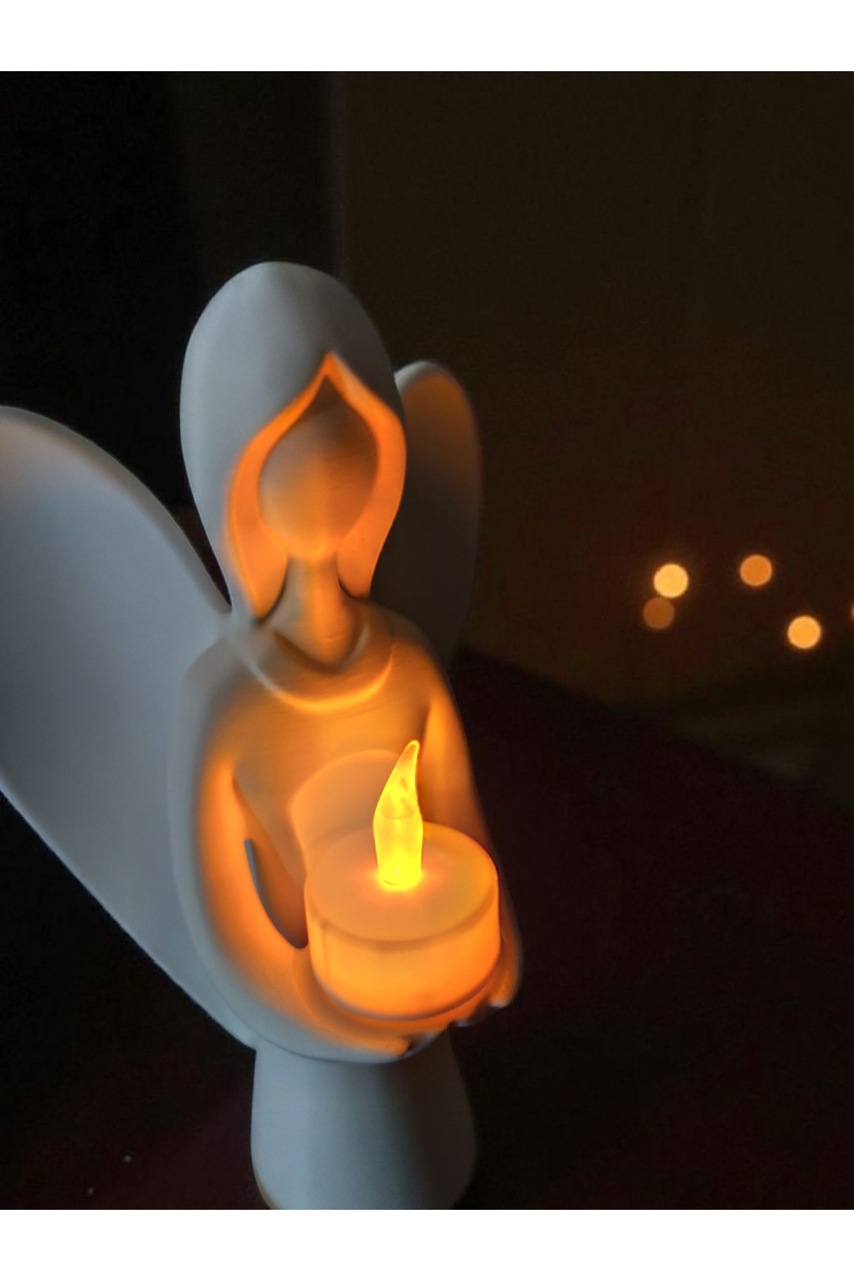 Melek Figürlü Tealight Mumluk