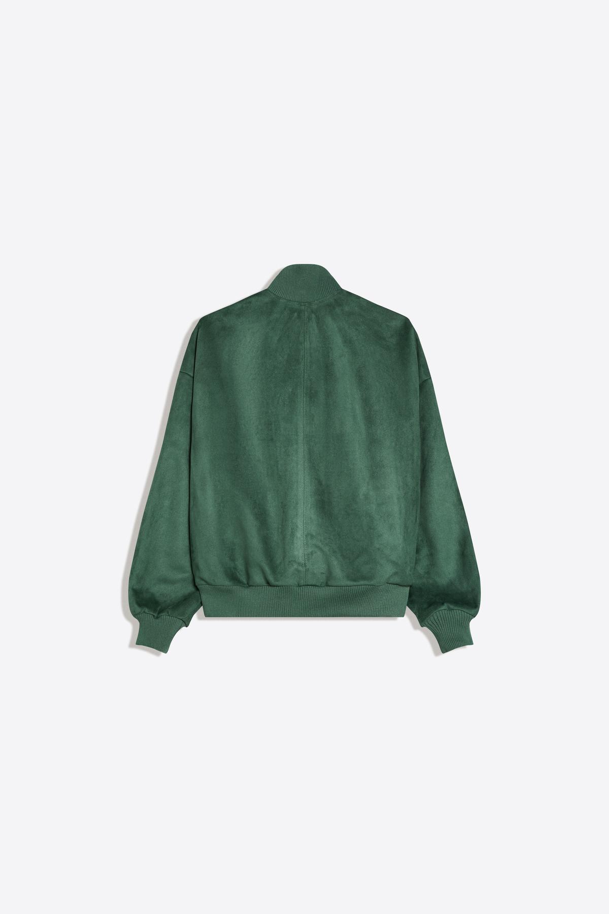 Bershka  Boxy fit süet efektli ceket - Görsel 4