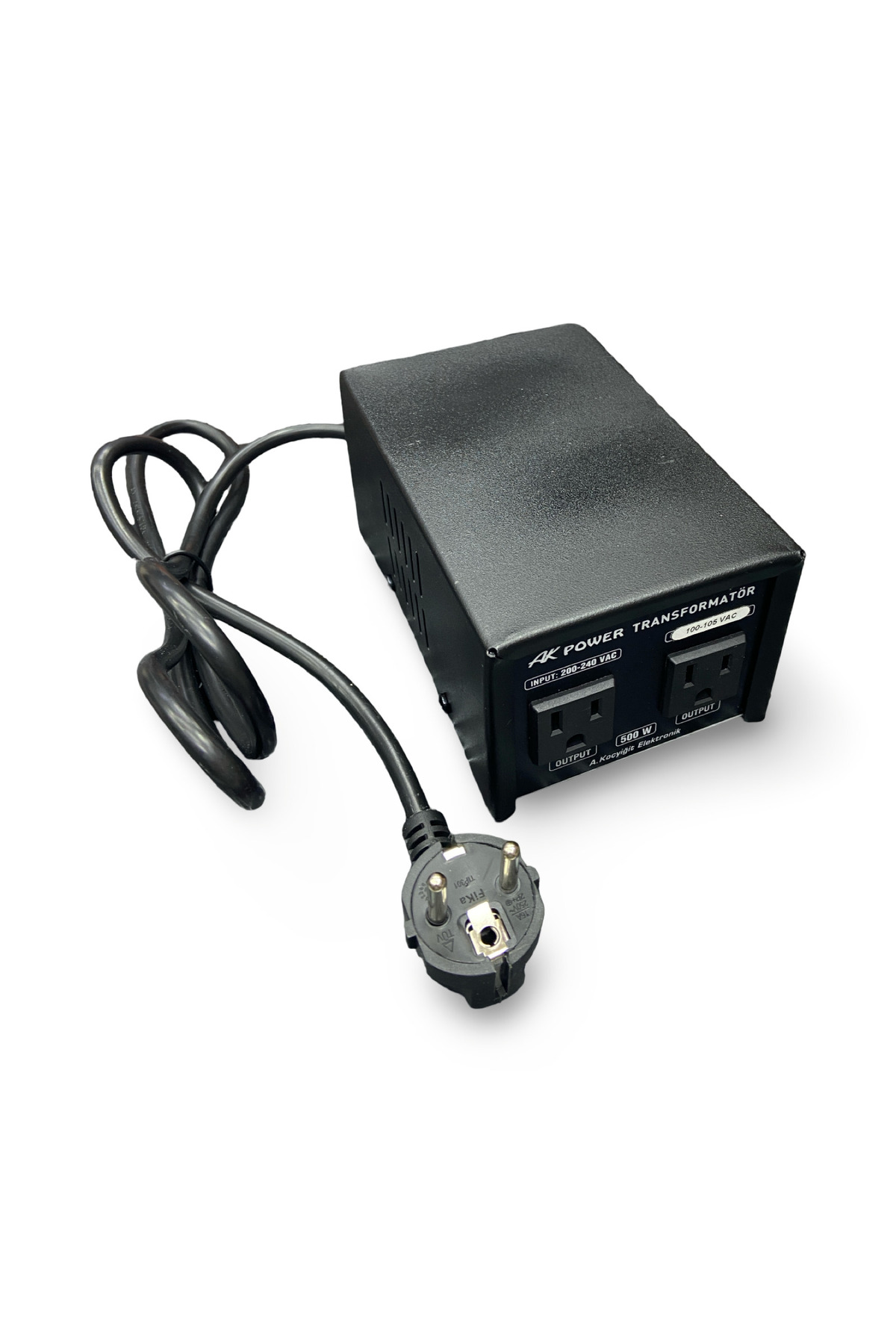 ※itakura※ BARREL TSUKUYOMI 20W KOÇYİĞİT 220/100 VAC 500W Voltaj çevirici transformatör