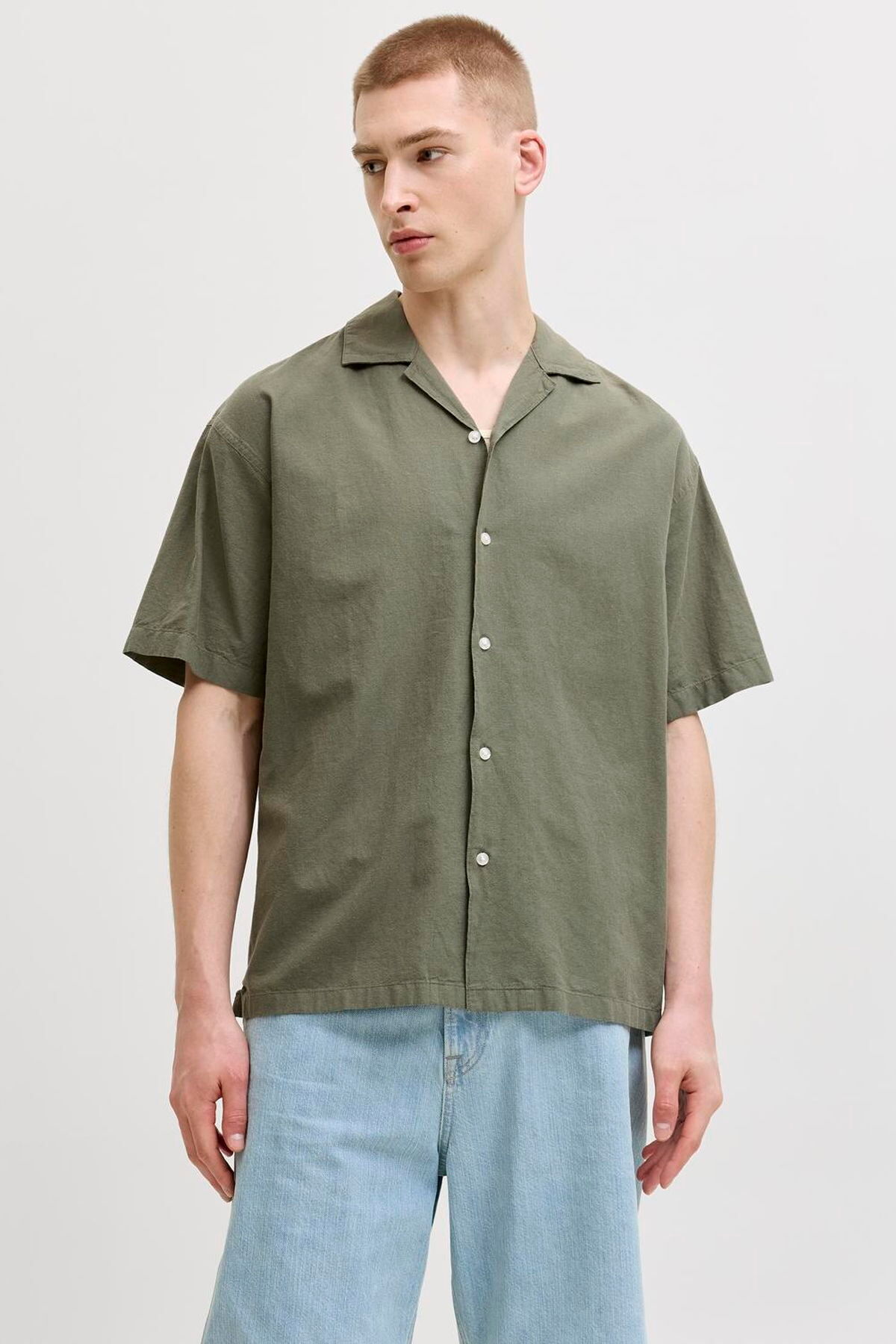 پیراهن یقه اسکی مردانه - بریز جک اند جونز پیراهن Jack & Jones