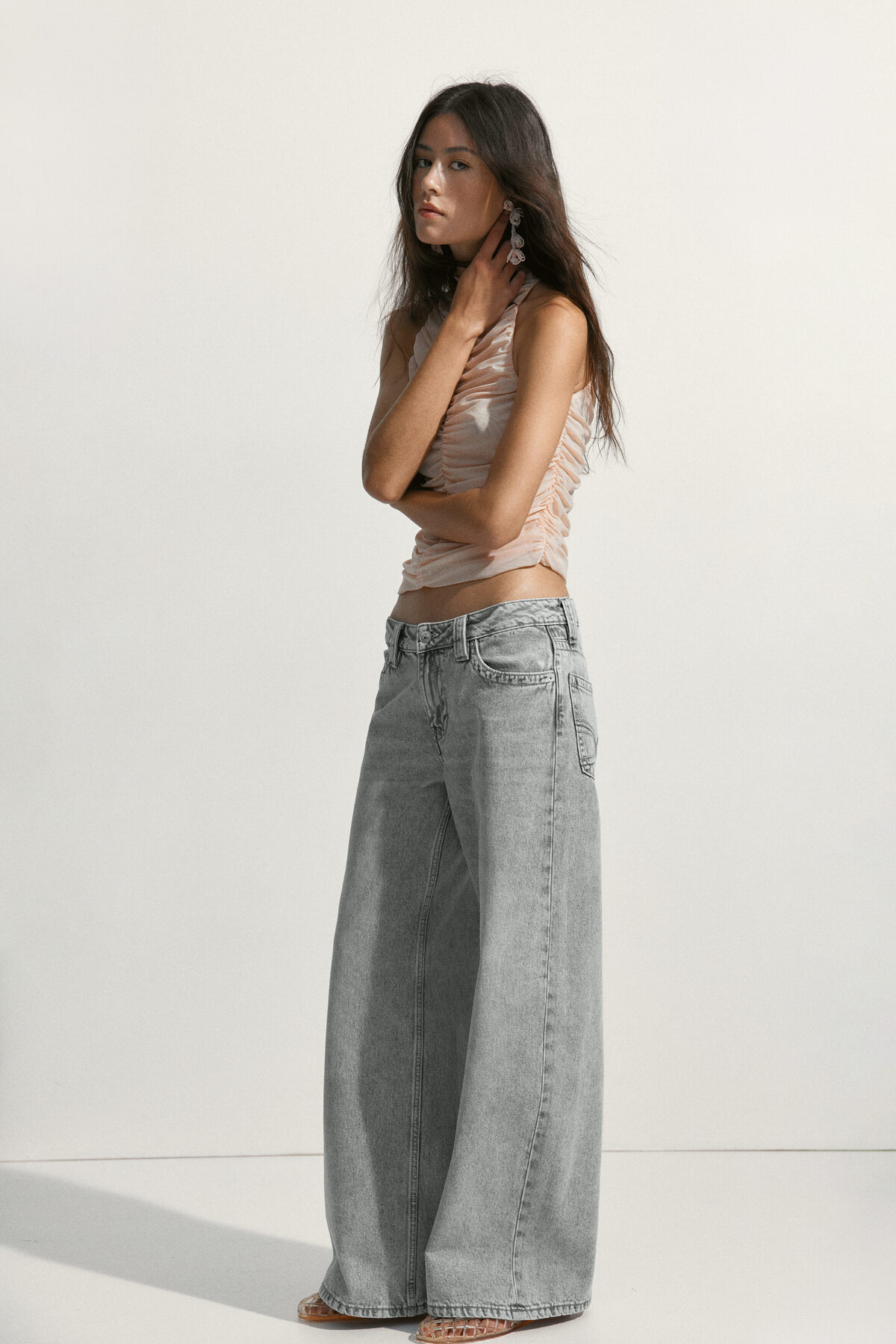 Baggy Wide Low Waist Jeans